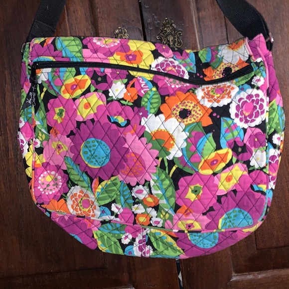 Like New! Vera Bradley Messenger Bag or Computer Bag - Picture 3 of 5
